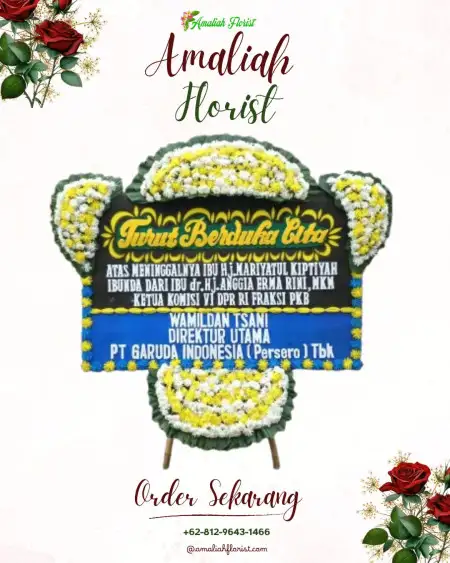 Papan Bunga Duka Banteran